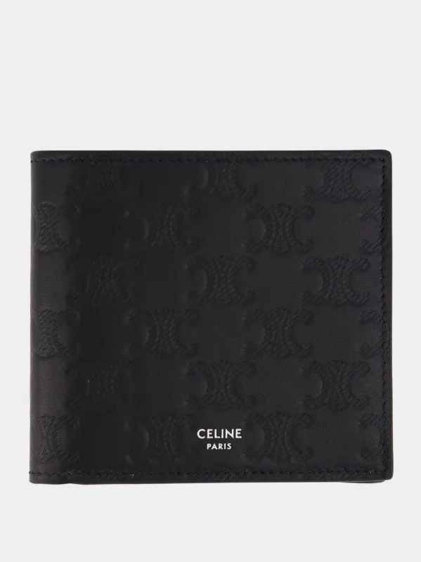 Wallet Bi-Fold Triomphe Embossed Calf sold by Fashion Clinic