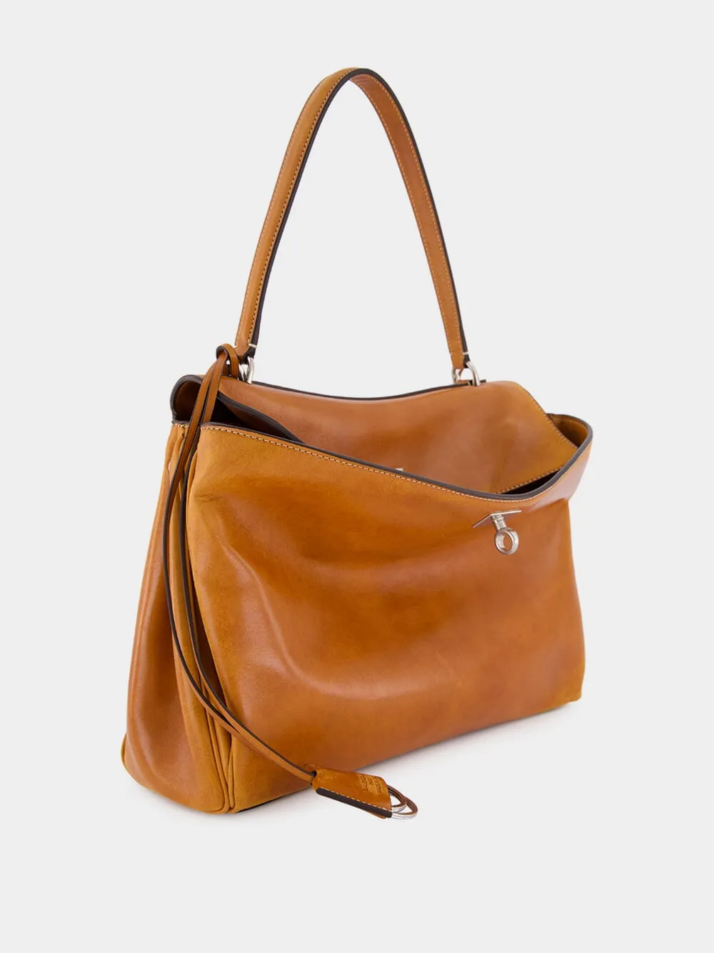 Tan Cowboy Rodeo Medium Handbag sold by Fashion Clinic product image thumbnail 5