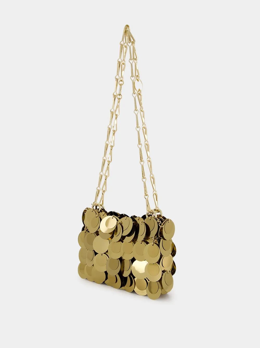 Gold Sparkle Discs Nano Bag sold by Fashion Clinic product image thumbnail 4