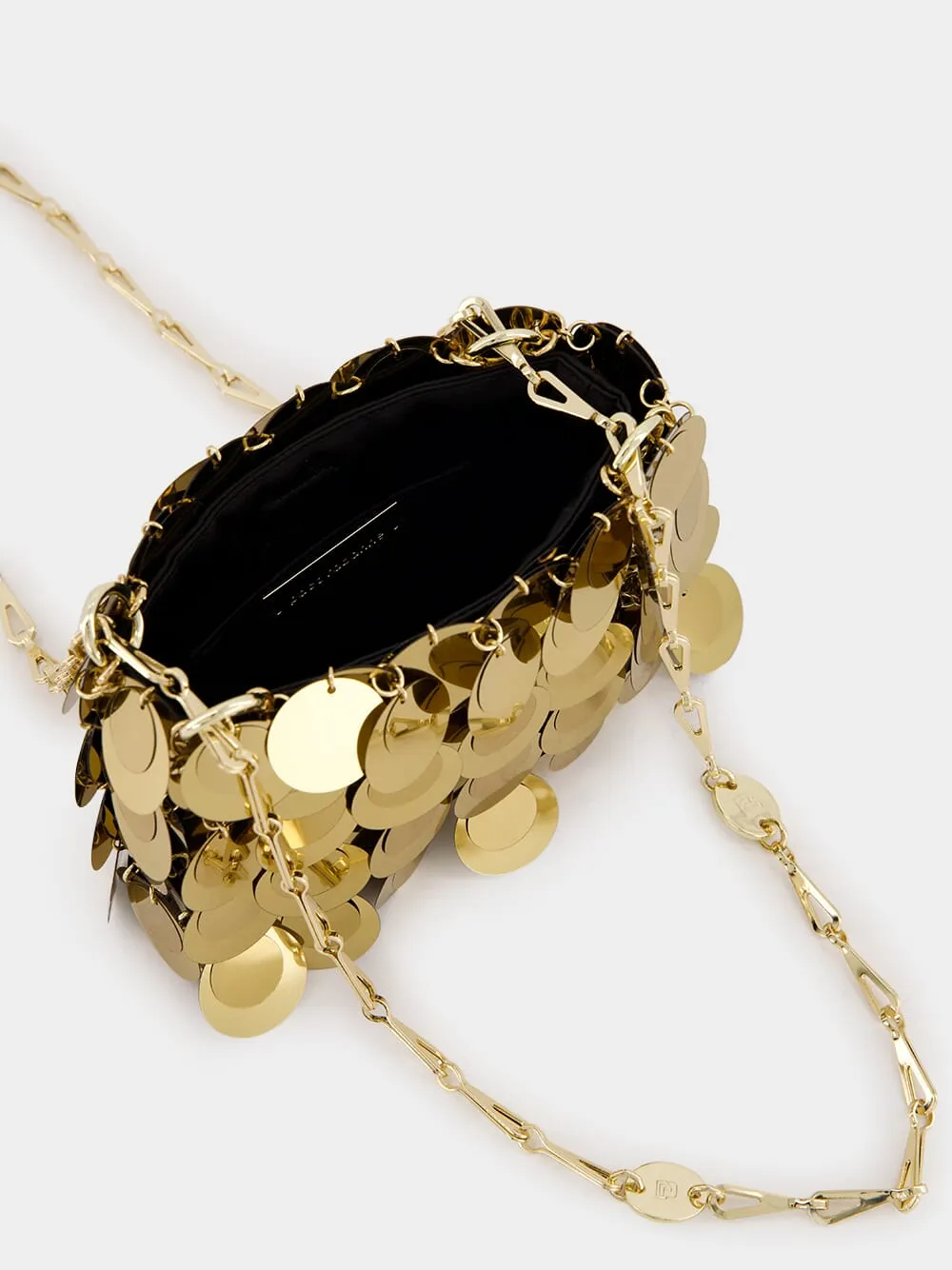 Gold Sparkle Discs Nano Bag sold by Fashion Clinic product image thumbnail 5