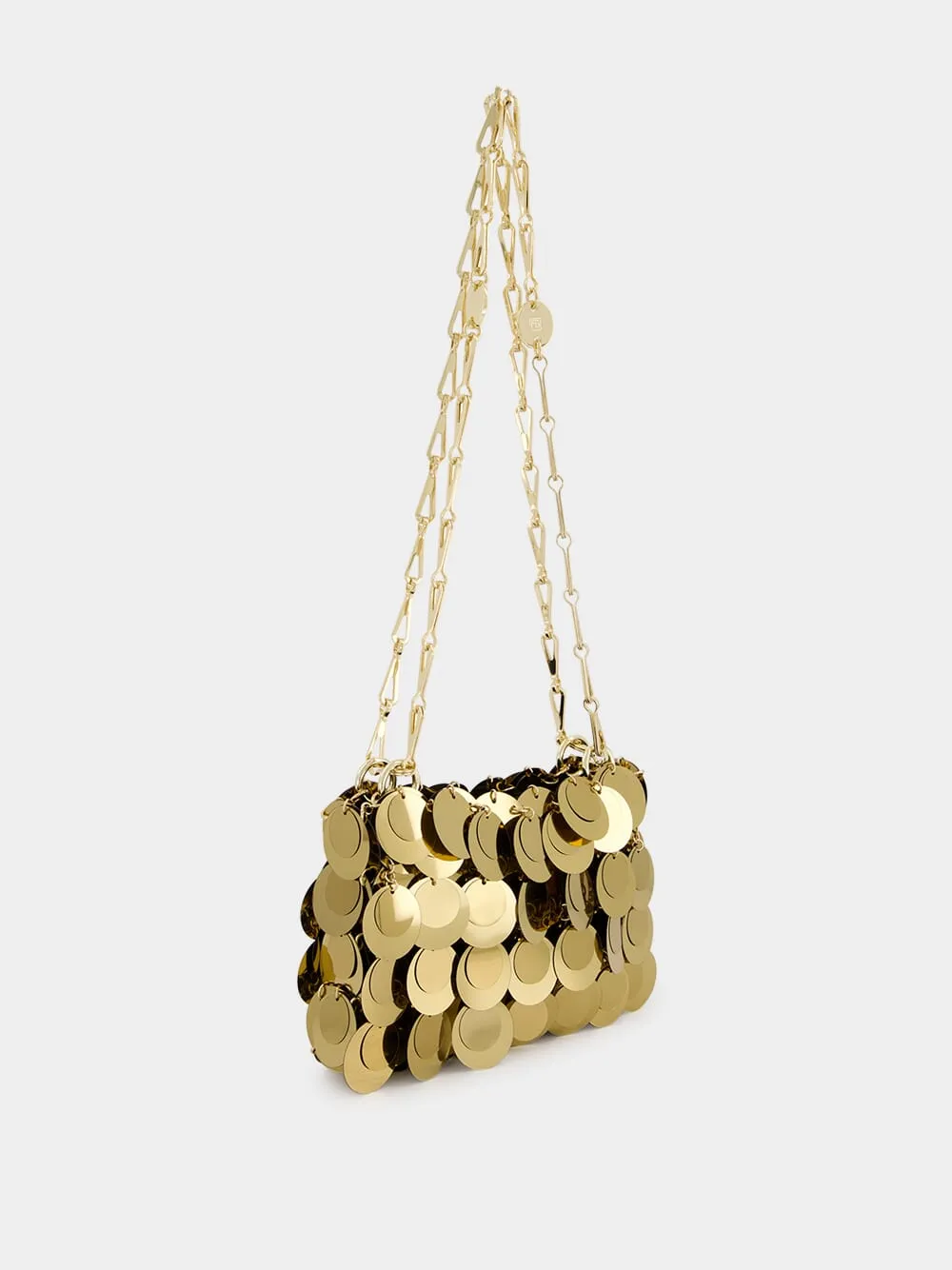 Gold Sparkle Discs Nano Bag sold by Fashion Clinic product image thumbnail 2