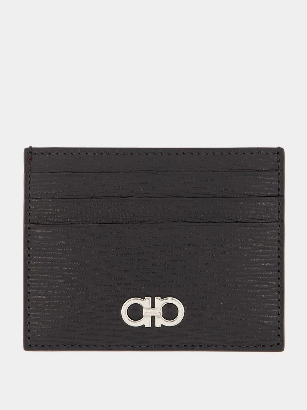 Black Gancini Card Holder sold by Fashion Clinic