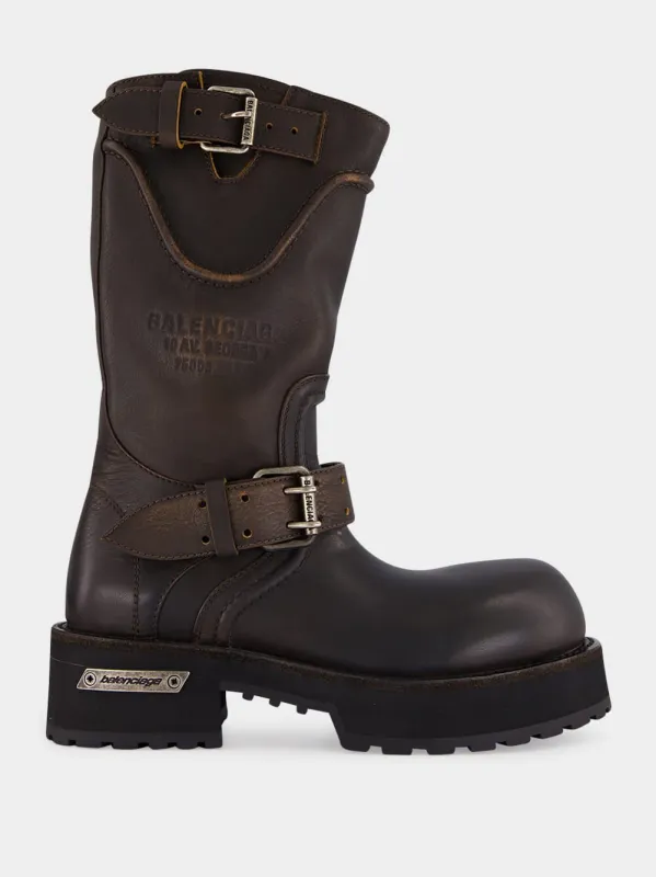Venom Boot in Brown made by Balenciaga