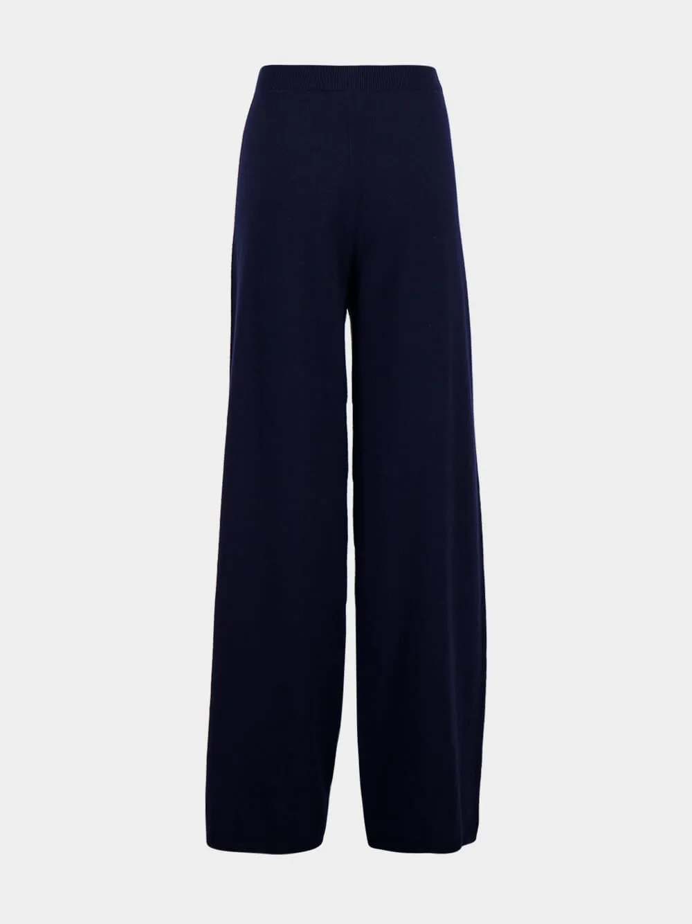 Grey and Navy Recycled Cashmere Trousers sold by Fashion Clinic product image thumbnail 2