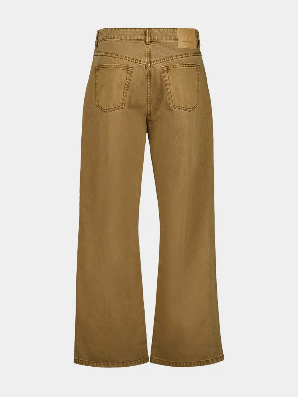Hazelnut Cotton Wide-Leg Jeans sold by Fashion Clinic product image thumbnail 3