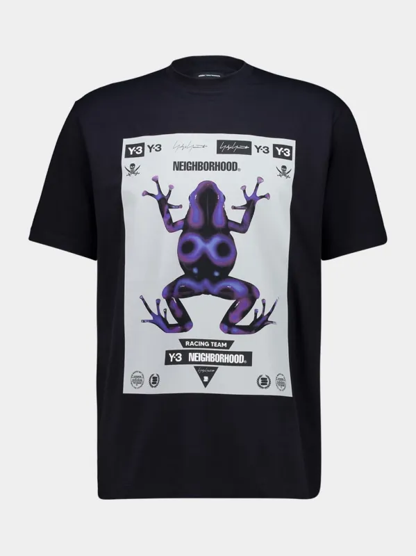 Black NBHD Graphic T-Shirt sold by Fashion Clinic