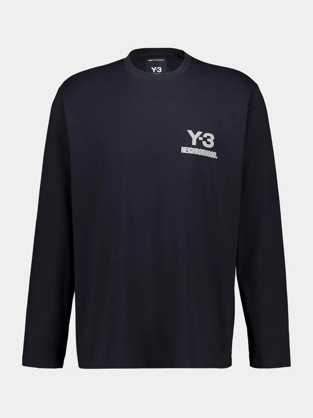 Black NBHD Logo Long Sleeve Shirt sold by Fashion Clinic product image thumbnail 2
