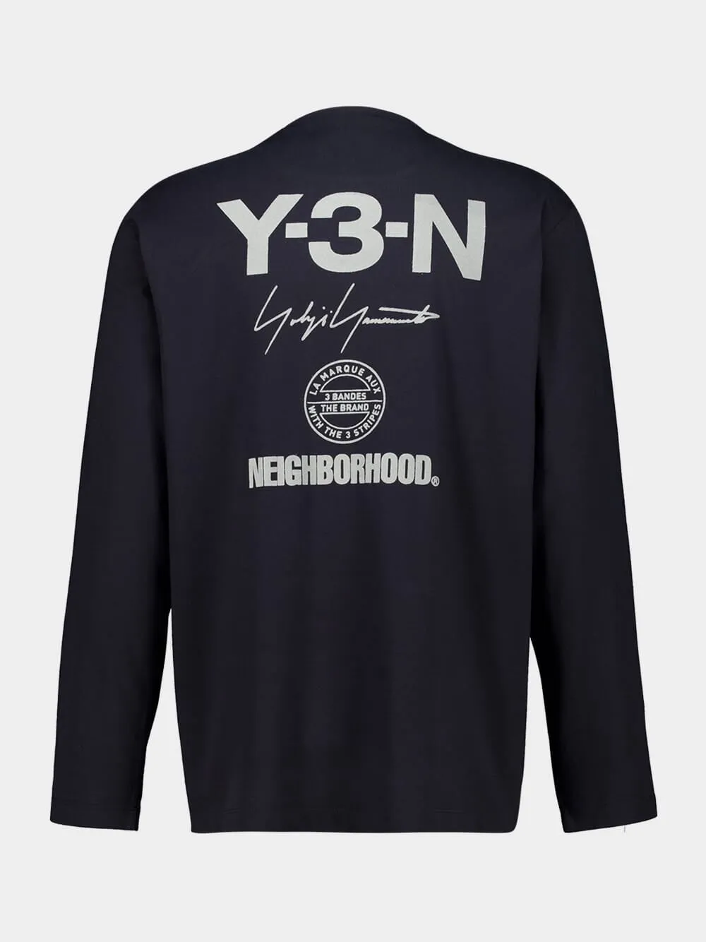 Black NBHD Logo Long Sleeve Shirt sold by Fashion Clinic product image thumbnail 4