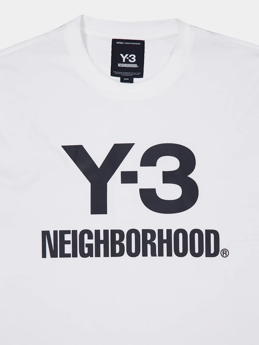 Core White NBHD Logo T-Shirt sold by Fashion Clinic product image thumbnail 3