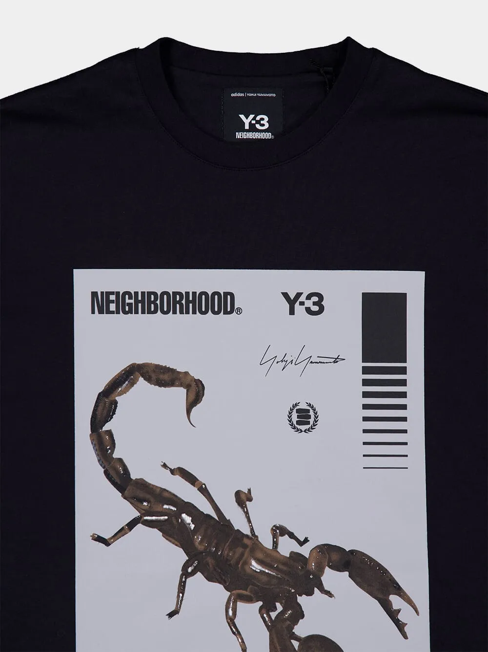 Black and Granite NBHD Graphic T-Shirt sold by Fashion Clinic product image thumbnail 3