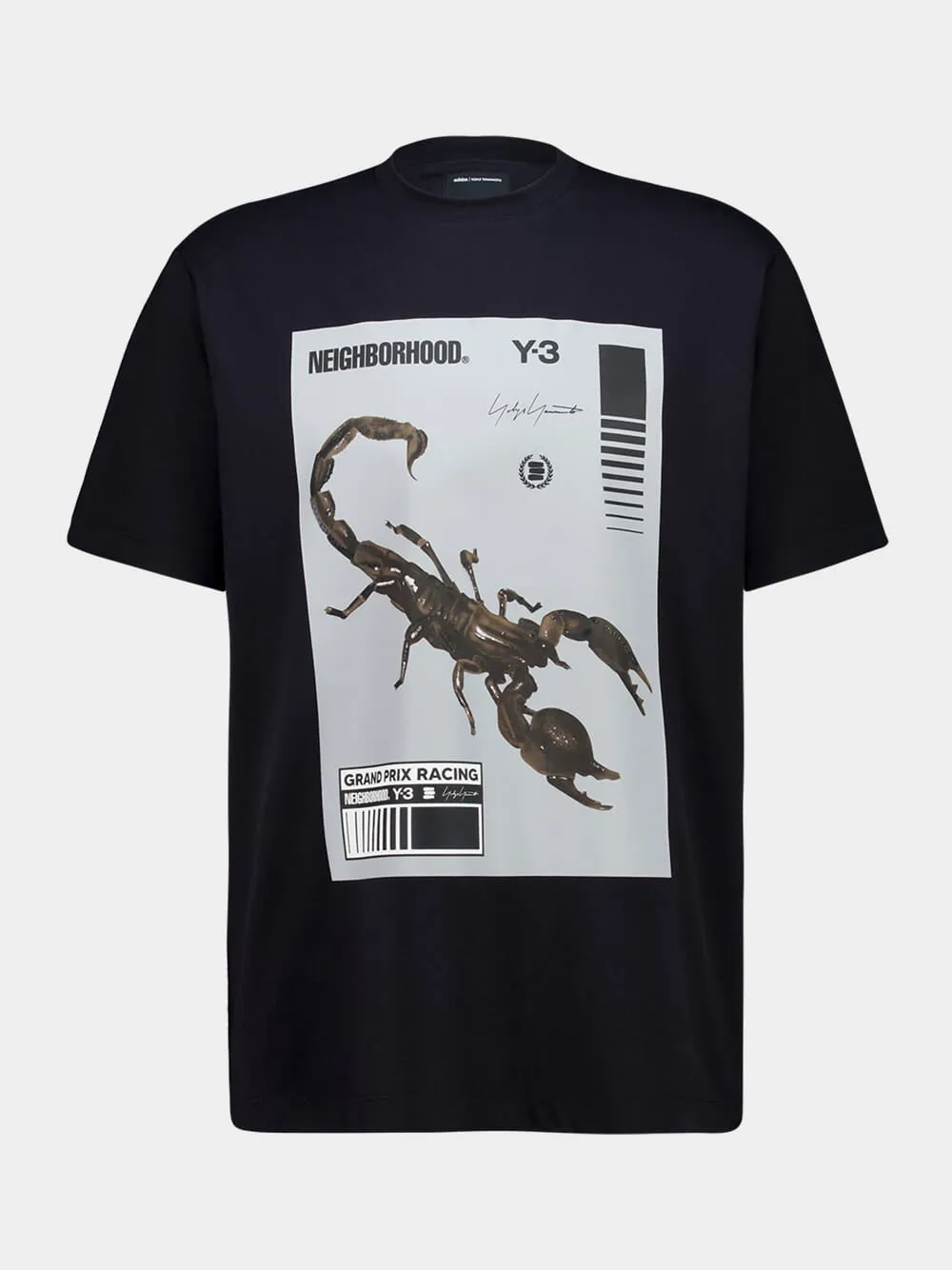 Black and Granite NBHD Graphic T-Shirt sold by Fashion Clinic