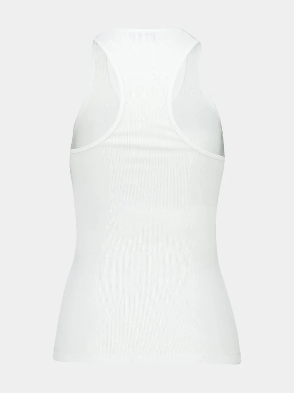 Pure White Hardcore Slogan Tank Top sold by Fashion Clinic product image thumbnail 3
