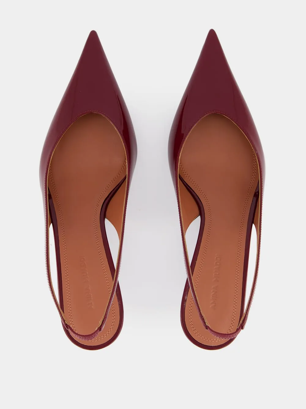 Wine Anok Sling 55 in Nappa sold by Fashion Clinic product image thumbnail 4