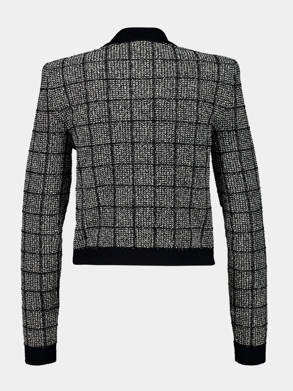 Black Light Tweed Cardigan sold by Fashion Clinic product image thumbnail 4
