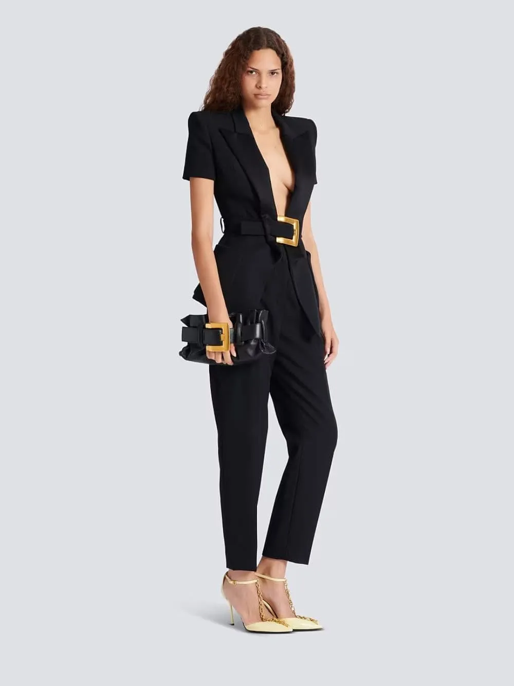 Black Mini Anthem Shoulder Bag sold by Fashion Clinic product image thumbnail 4
