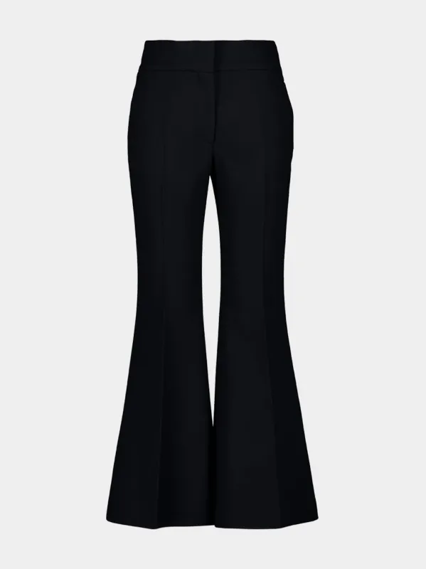 Black Marsh Pants in Virgin Wool sold by Fashion Clinic