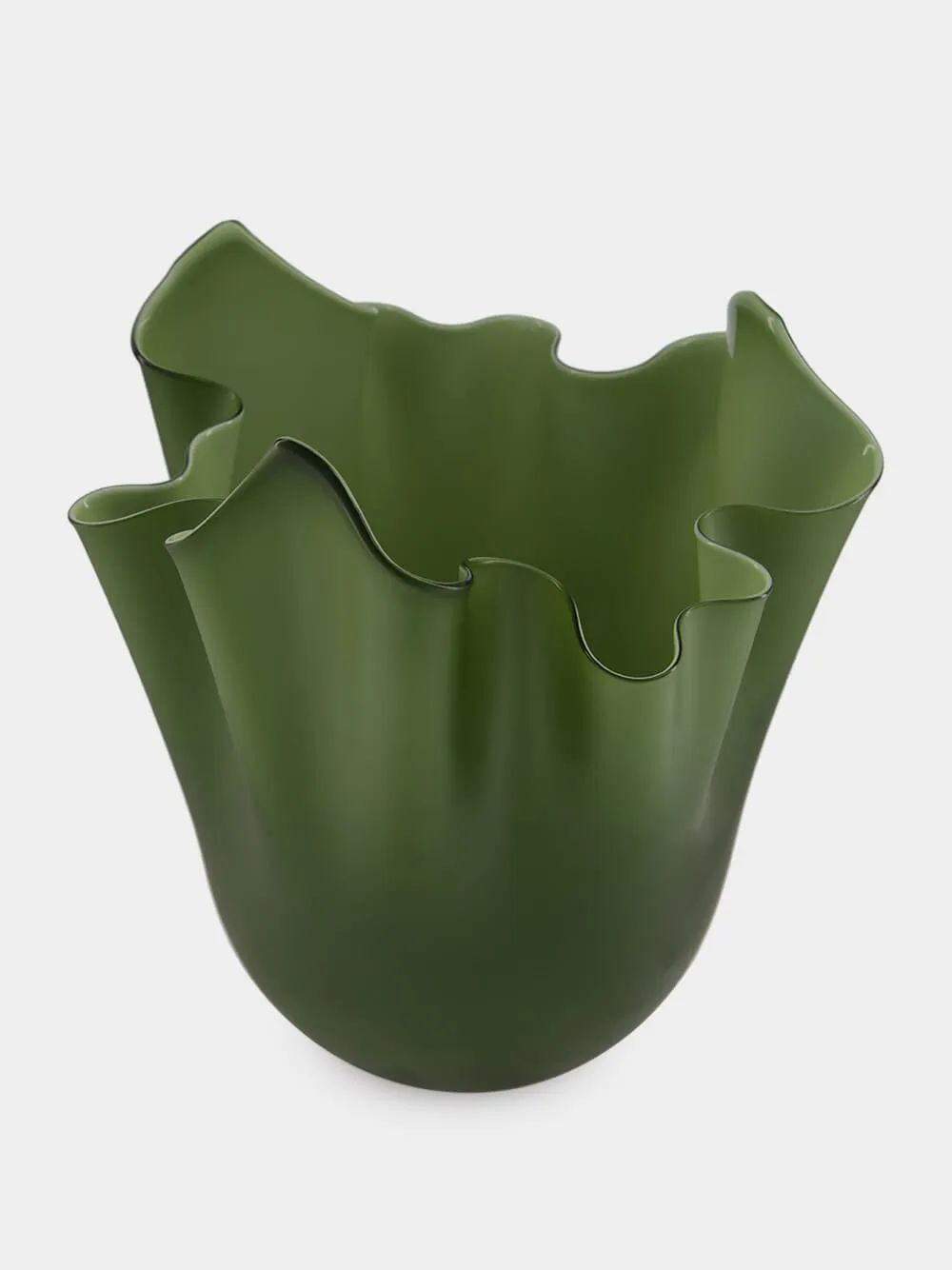 Apple Green Fazzoletto Glass Vase sold by Fashion Clinic product image thumbnail 2