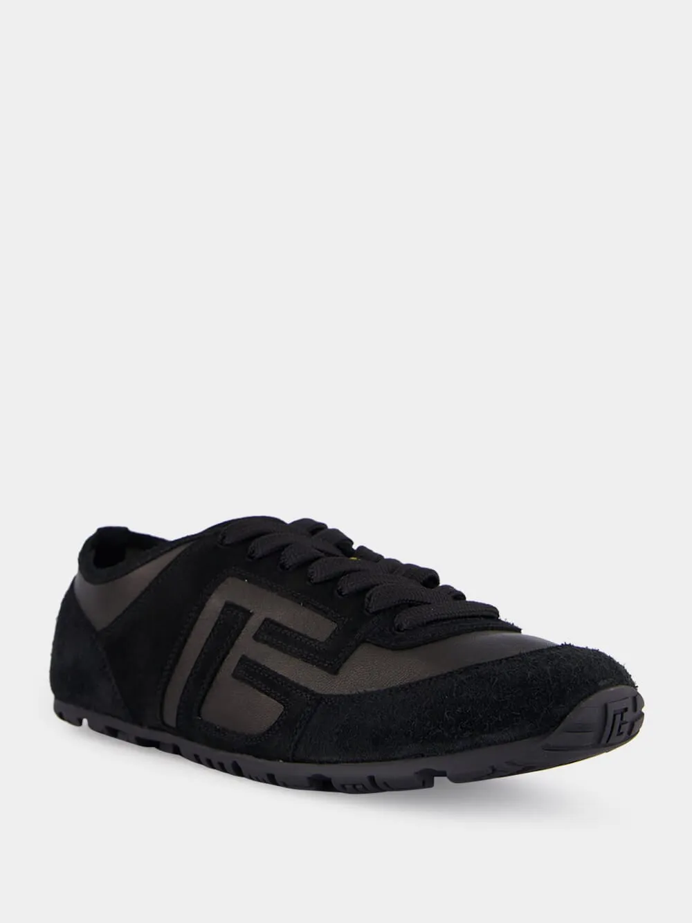 Black Racer 45 Leather Trainers sold by Fashion Clinic product image thumbnail 2