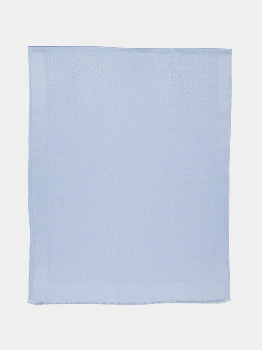 Light Blue Silk-Wool Shawl sold by Fashion Clinic