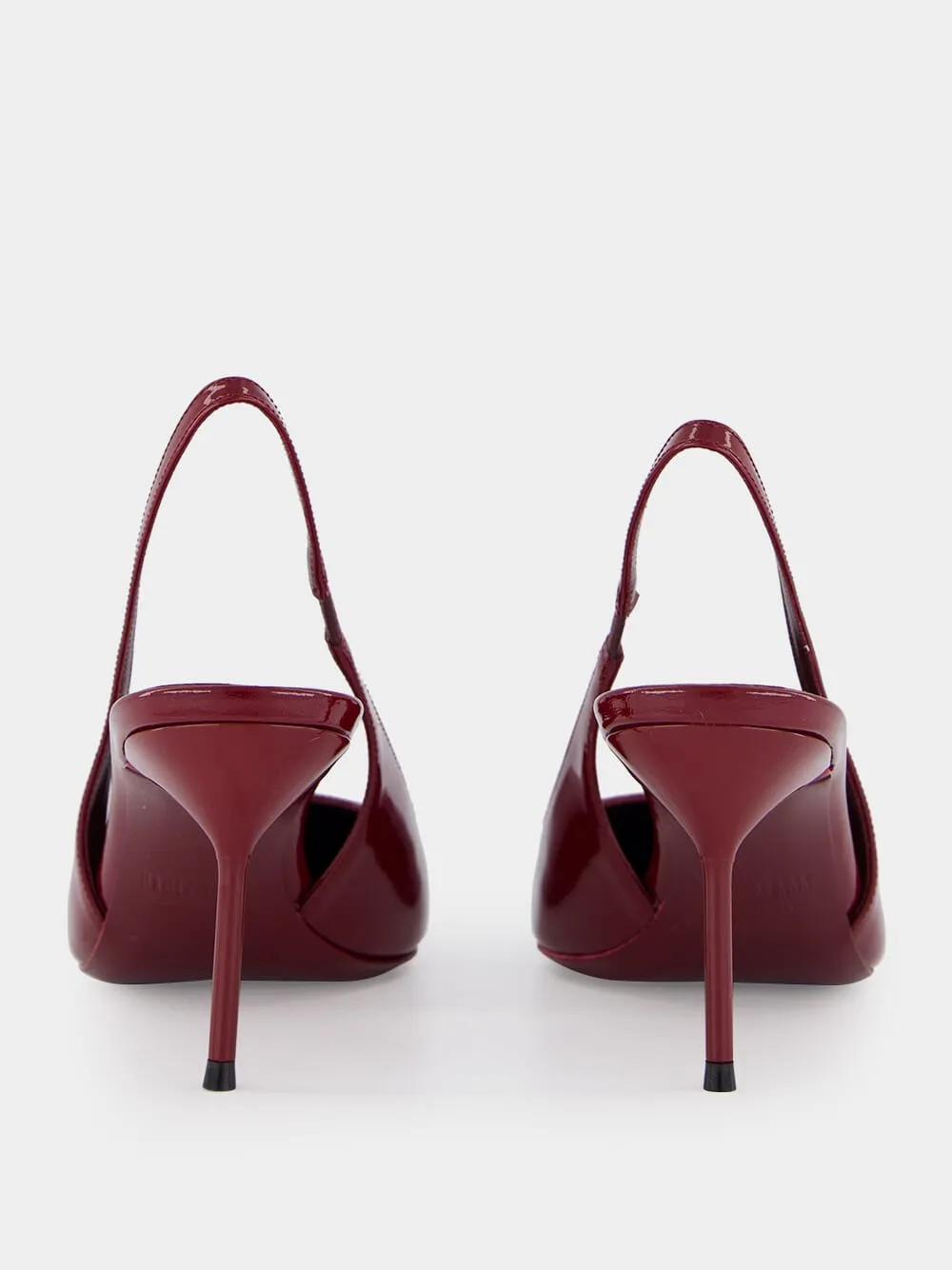 Rouge Lidia Slingback 70 Patent Leather Heels sold by Fashion Clinic product image thumbnail 5