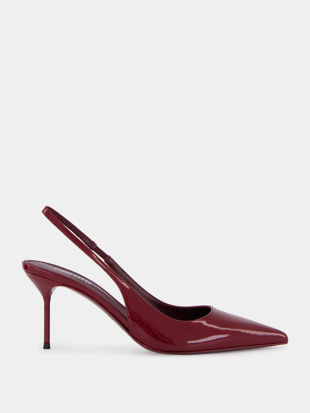 Rouge Lidia Slingback 70 Patent Leather Heels sold by Fashion Clinic