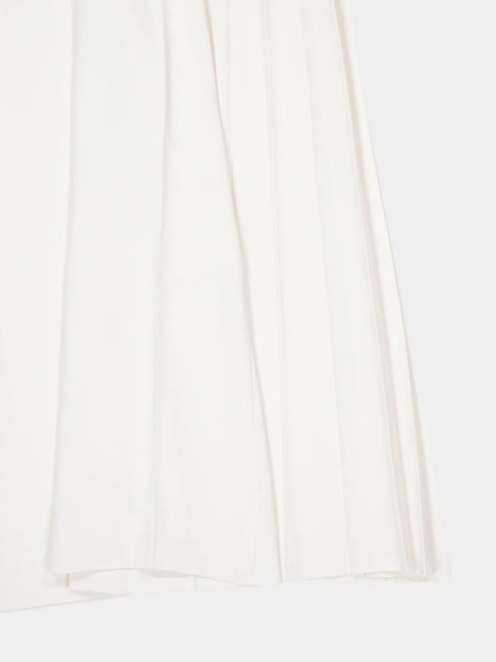 Ivory High-Rise Flared Nova Trousers sold by Fashion Clinic product image thumbnail 5