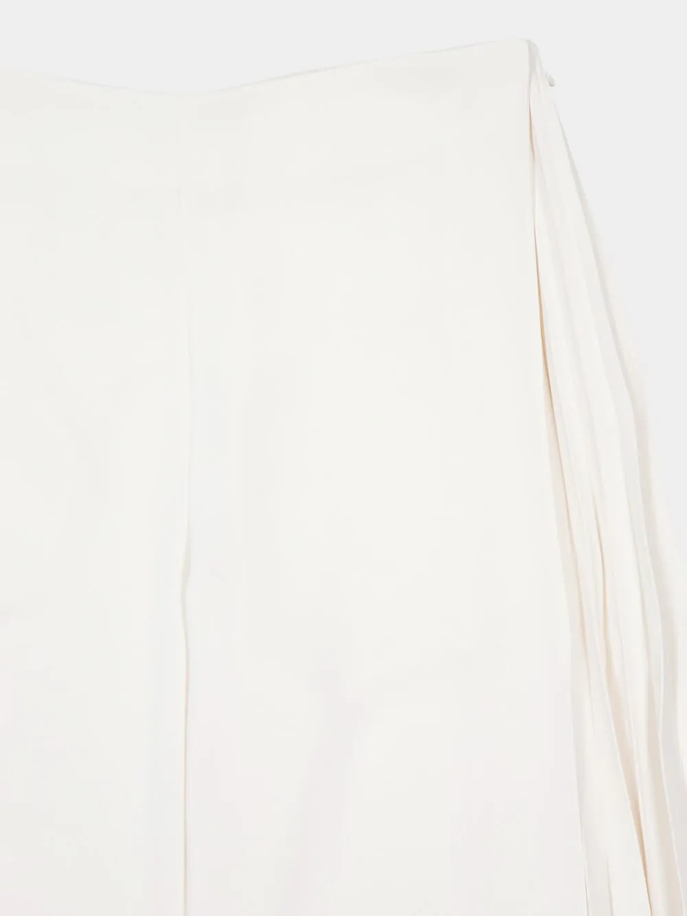 Ivory High-Rise Flared Nova Trousers sold by Fashion Clinic product image thumbnail 3