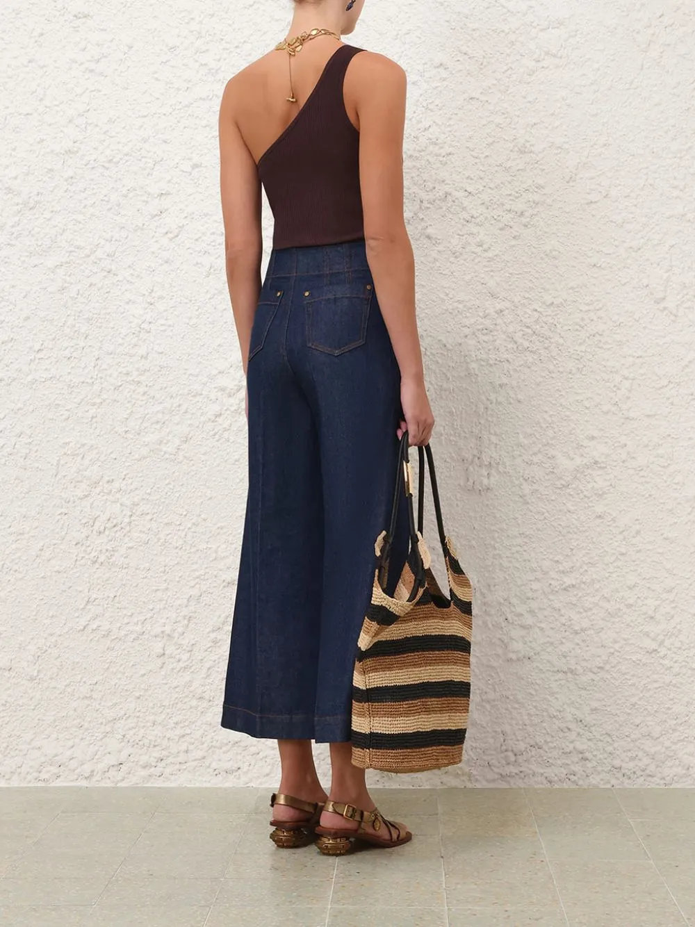 Plum Daylight One Shoulder Top sold by Fashion Clinic product image thumbnail 4