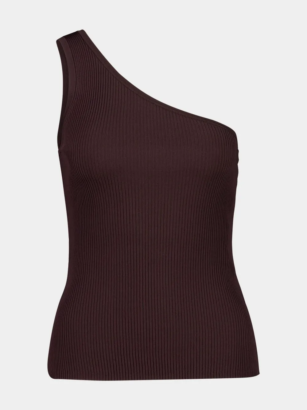 Plum Daylight One Shoulder Top sold by Fashion Clinic