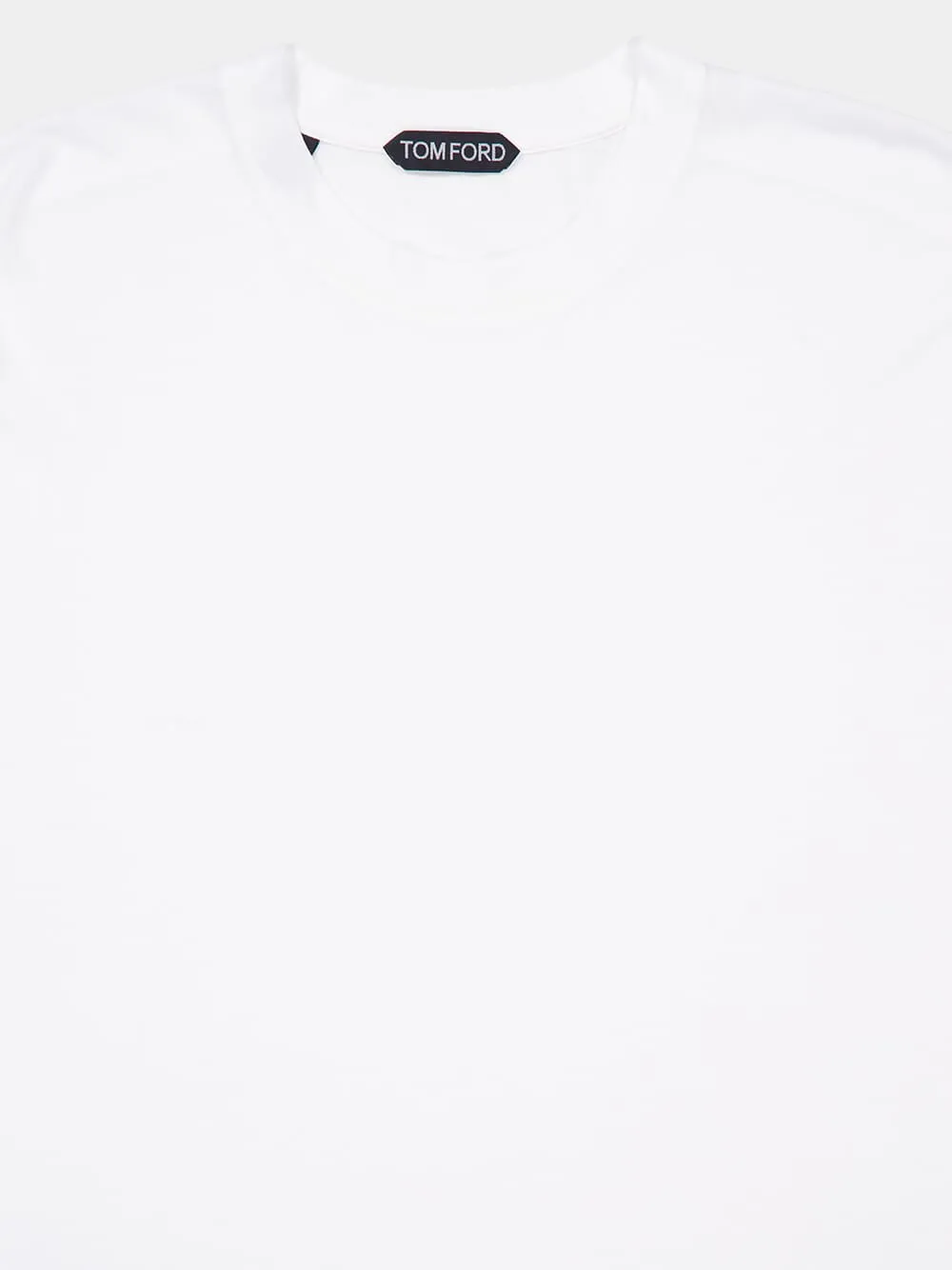 White Crewneck T-Shirt sold by Fashion Clinic product image thumbnail 3