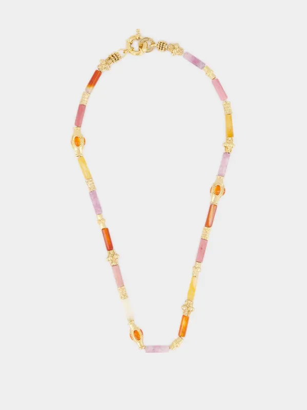 Pink Kali Necklace sold by Fashion Clinic