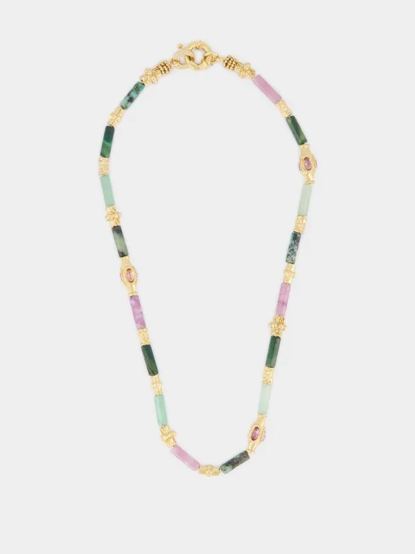 Green Kali Necklace sold by Fashion Clinic