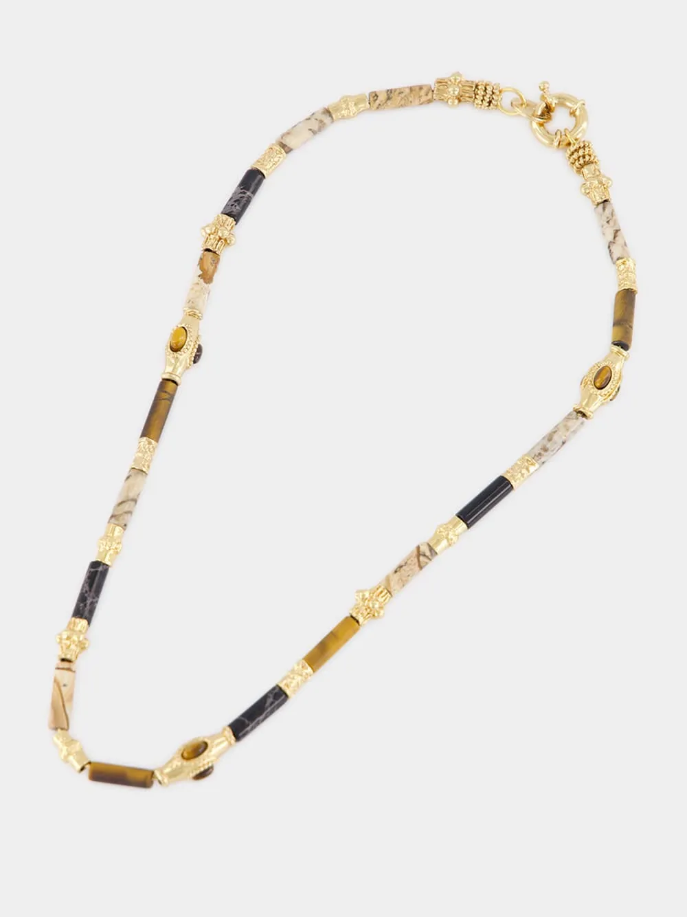 Brown Kali Necklace sold by Fashion Clinic product image thumbnail 3