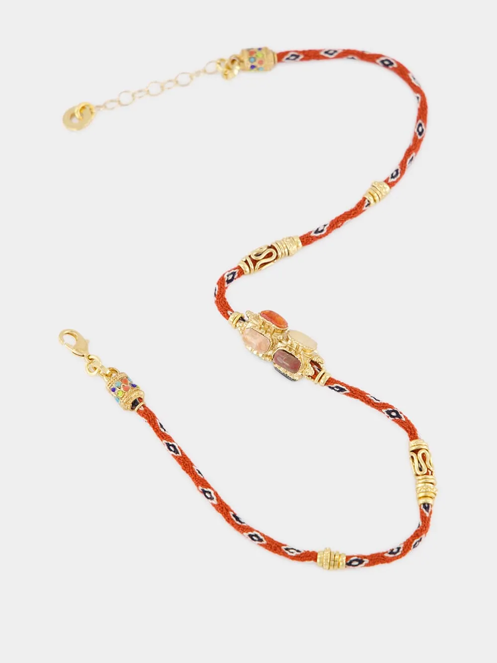 Rust Lima Talisman Necklace sold by Fashion Clinic product image thumbnail 2