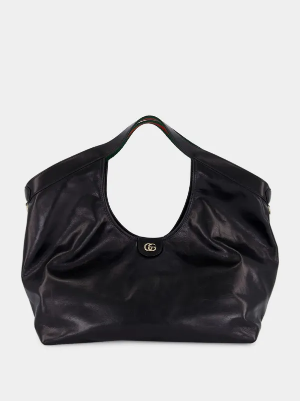 Black Giglio Large Tote Bag sold by Fashion Clinic