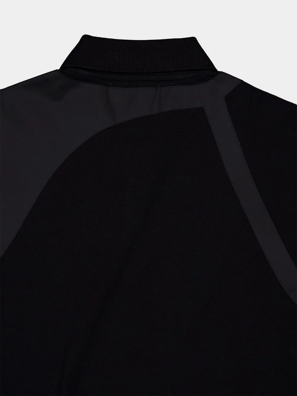 Black Harness Polo Shirt sold by Fashion Clinic product image thumbnail 4