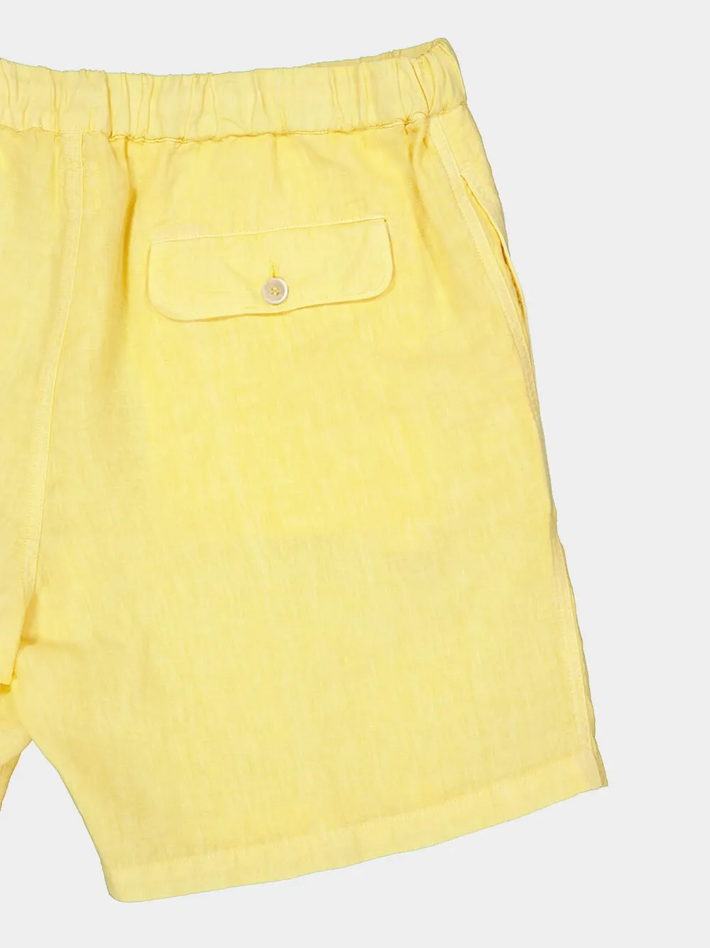 Zafferano Linen Bermuda Shorts sold by Fashion Clinic product image thumbnail 4