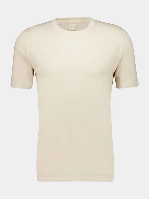 Safari Soft Linen T-Shirt sold by Fashion Clinic