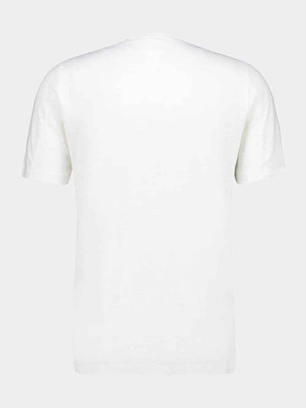 White Linen T-Shirt sold by Fashion Clinic product image thumbnail 2