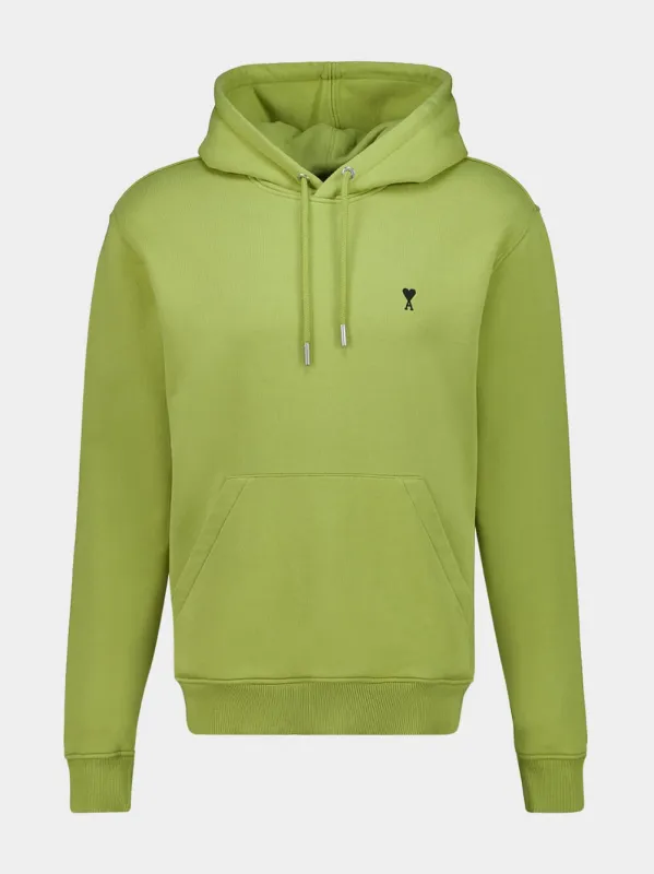 Matcha Green Ami de Coeur Hooded Sweatshirt sold by Fashion Clinic