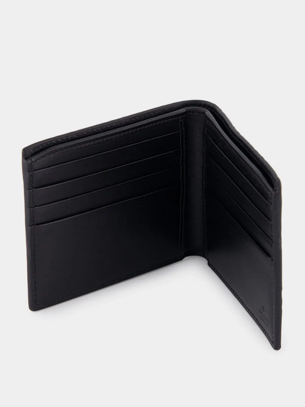 Black GG Leather Wallet sold by Fashion Clinic product image thumbnail 4