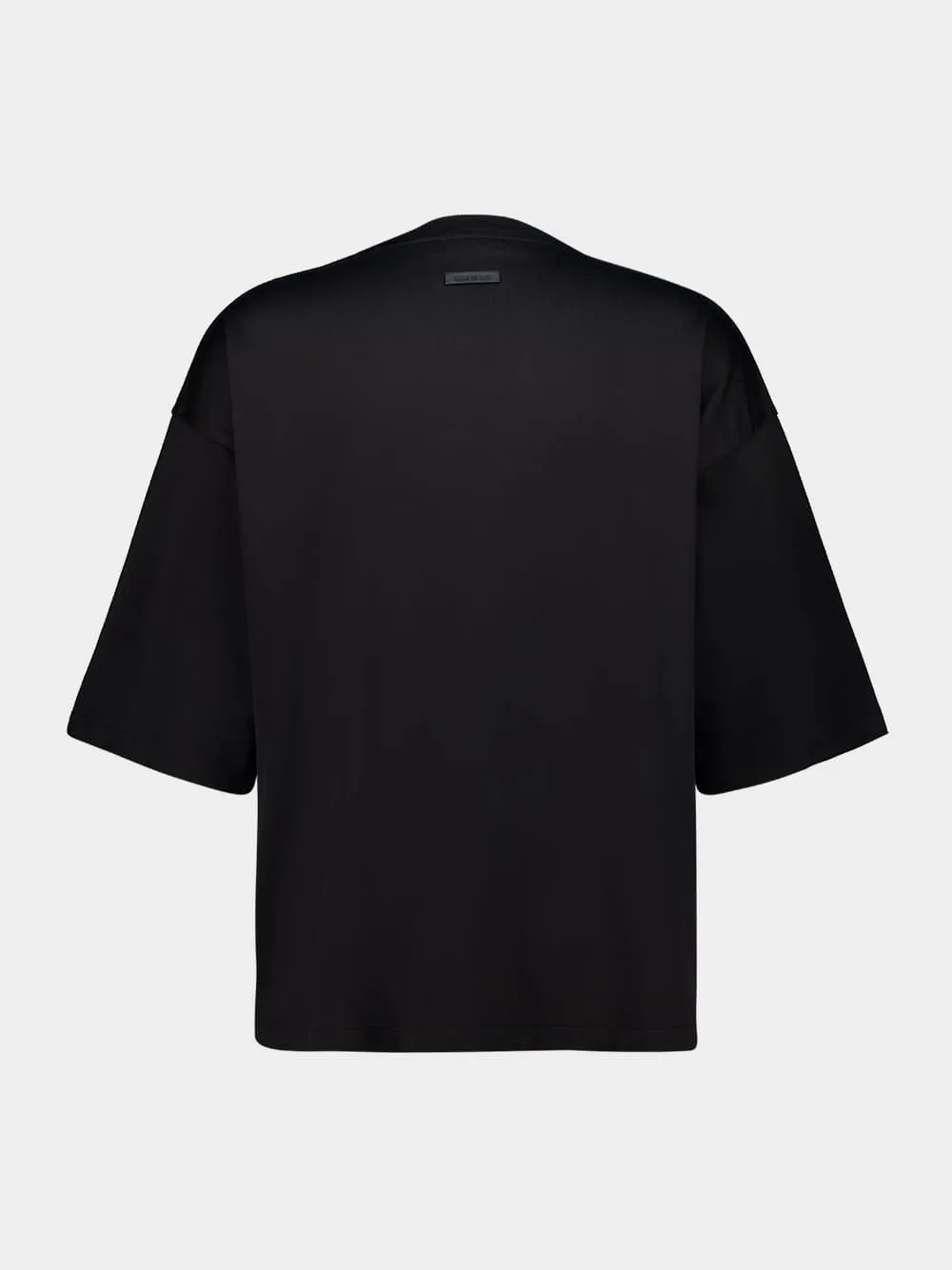 Relaxed Fit Black T-Shirt sold by Fashion Clinic product image thumbnail 2