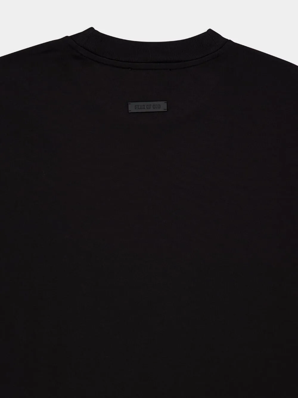 Relaxed Fit Black T-Shirt sold by Fashion Clinic product image thumbnail 4