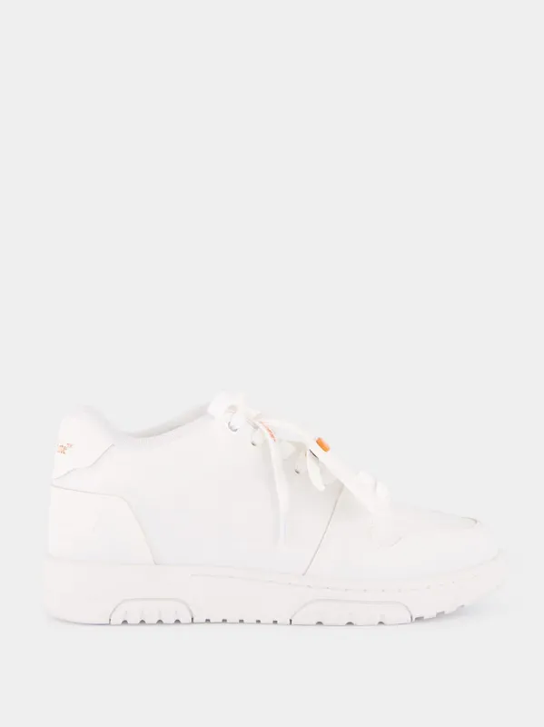 White and Orange Out of Office Molded Sneakers sold by Fashion Clinic
