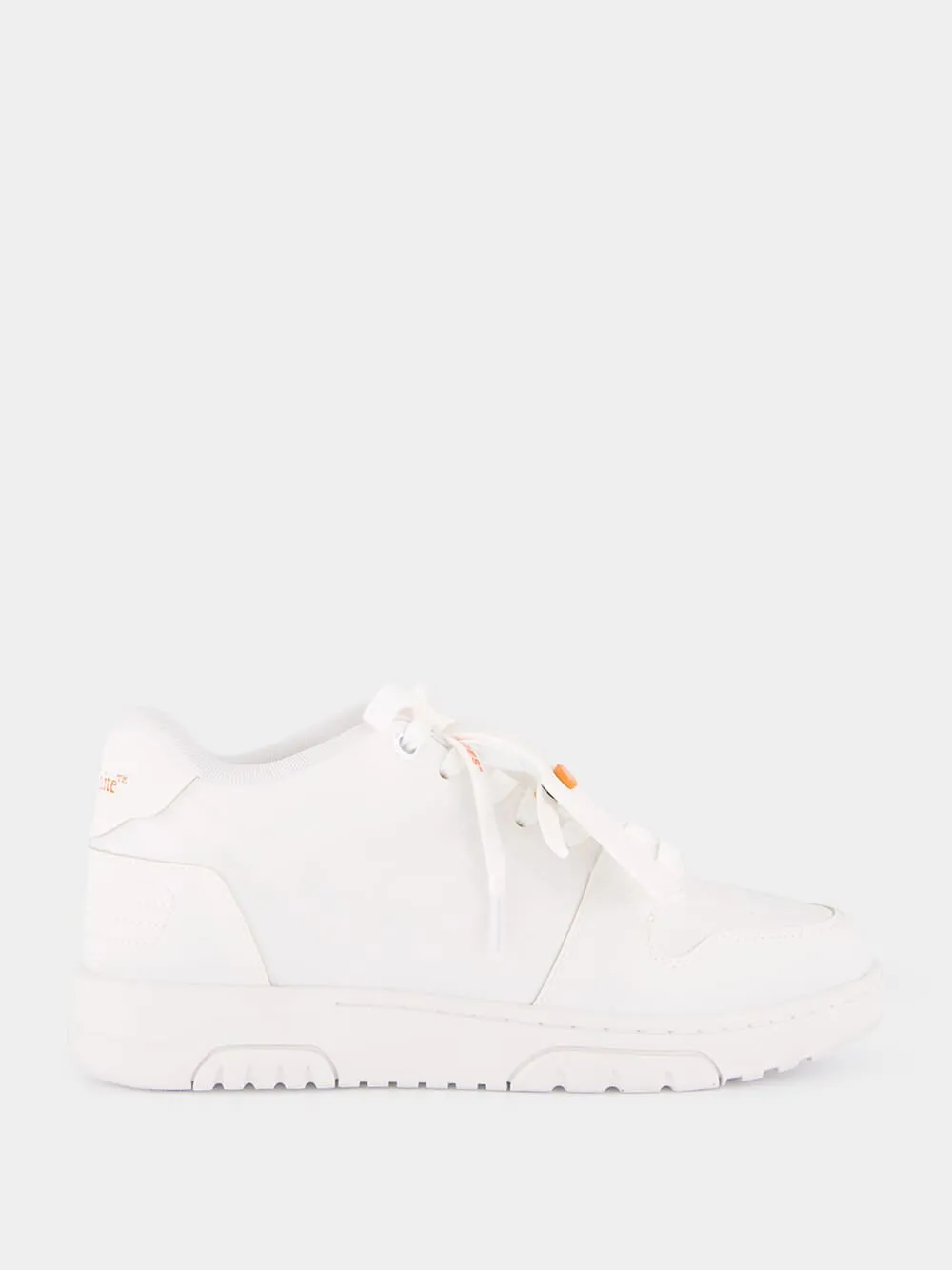 White and Orange Out of Office Molded Sneakers sold by Fashion Clinic