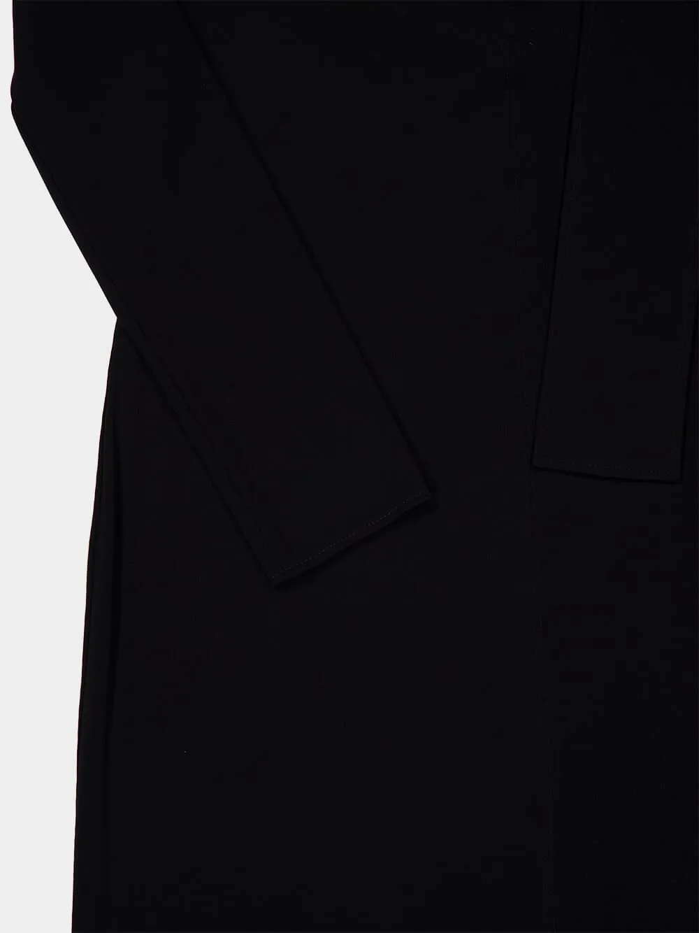 Black Buckle Jersey Long Dress sold by Fashion Clinic product image thumbnail 4