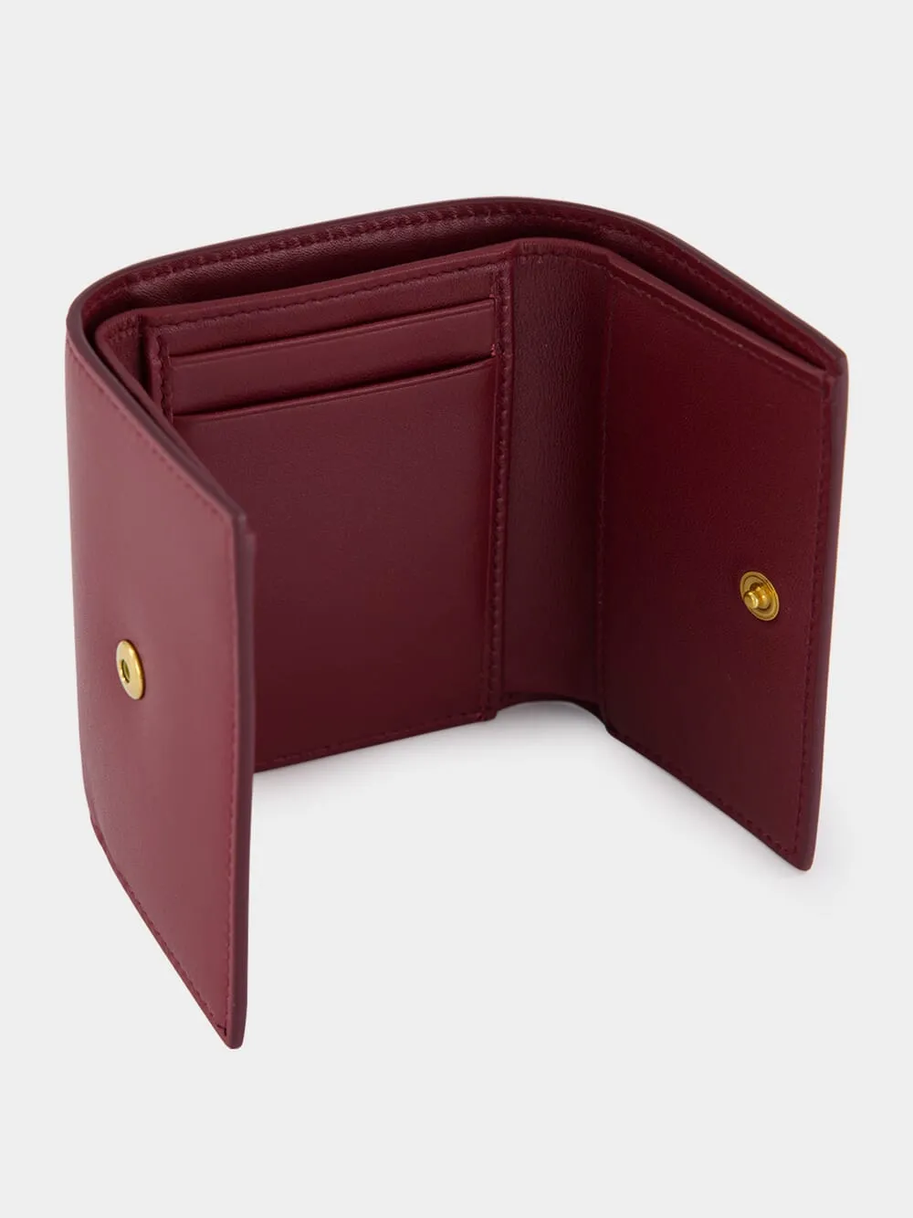 Bordeaux Plongé Calfskin Wallet sold by Fashion Clinic product image thumbnail 3