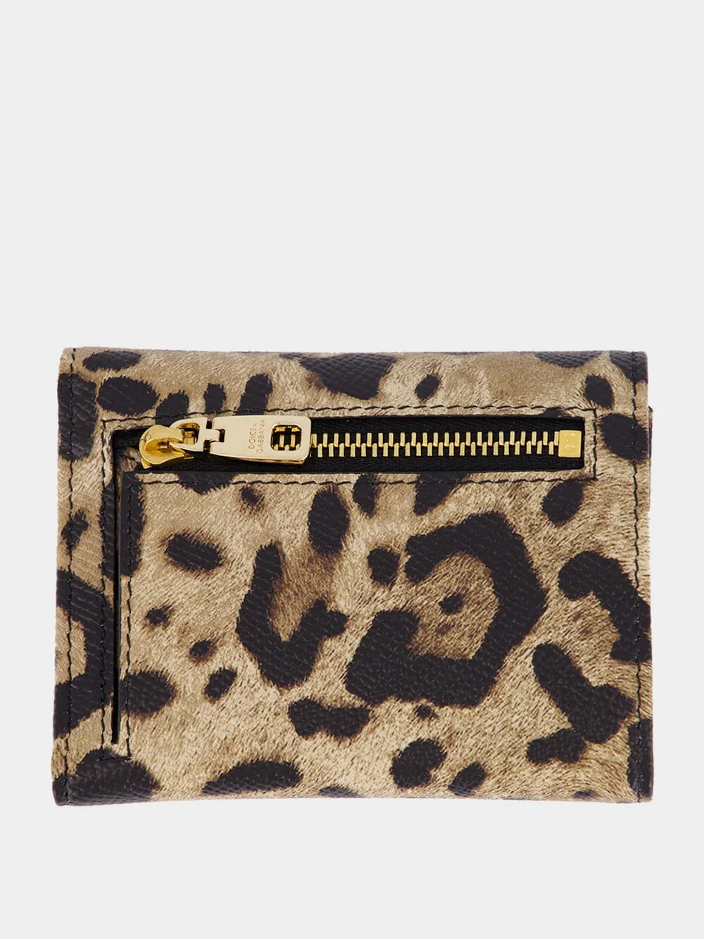 Leopard-Print Dauphine Calfskin Wallet sold by Fashion Clinic product image thumbnail 2