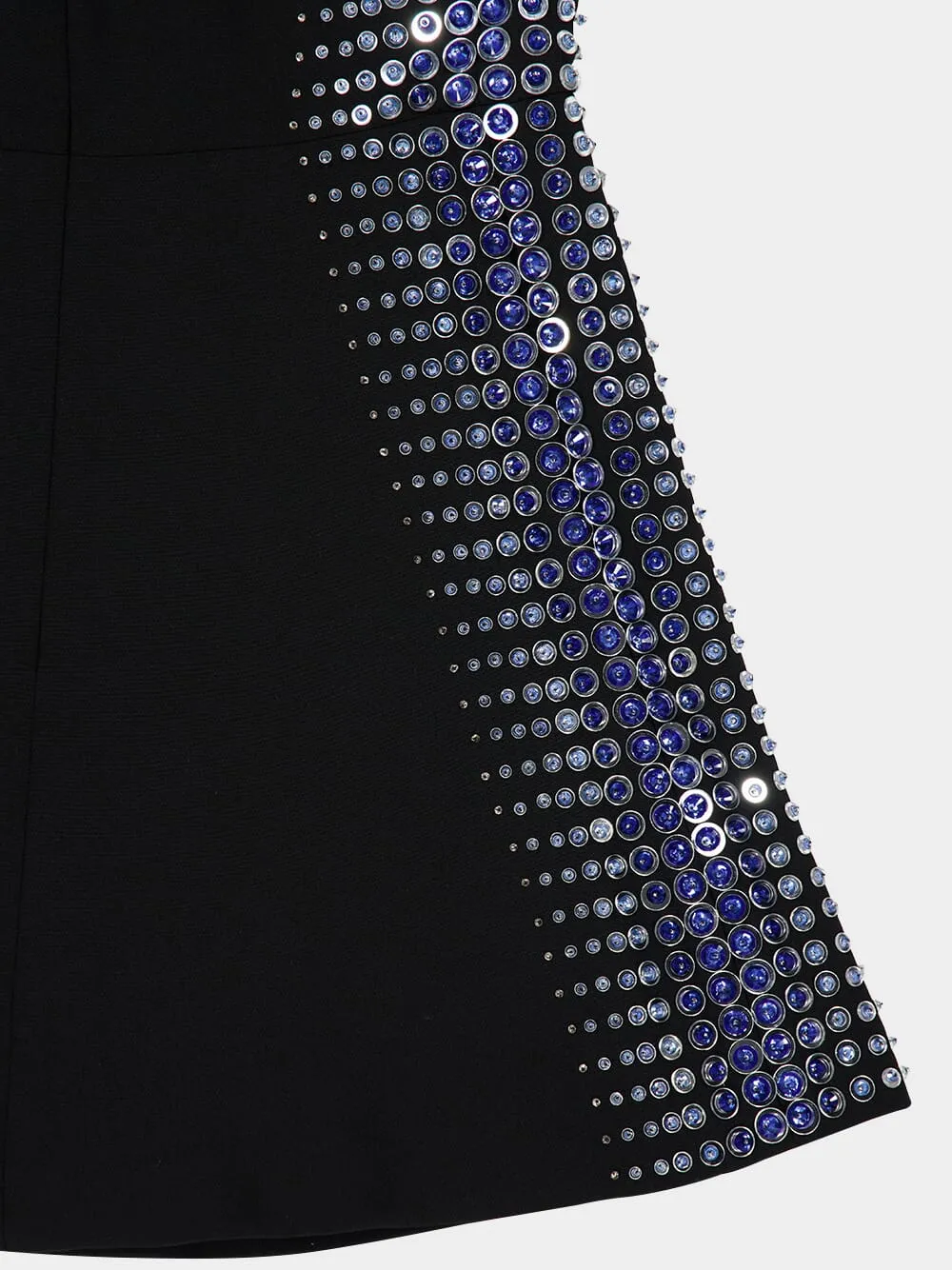 Black Embellished Sleeveless Mini Dress sold by Fashion Clinic product image thumbnail 4