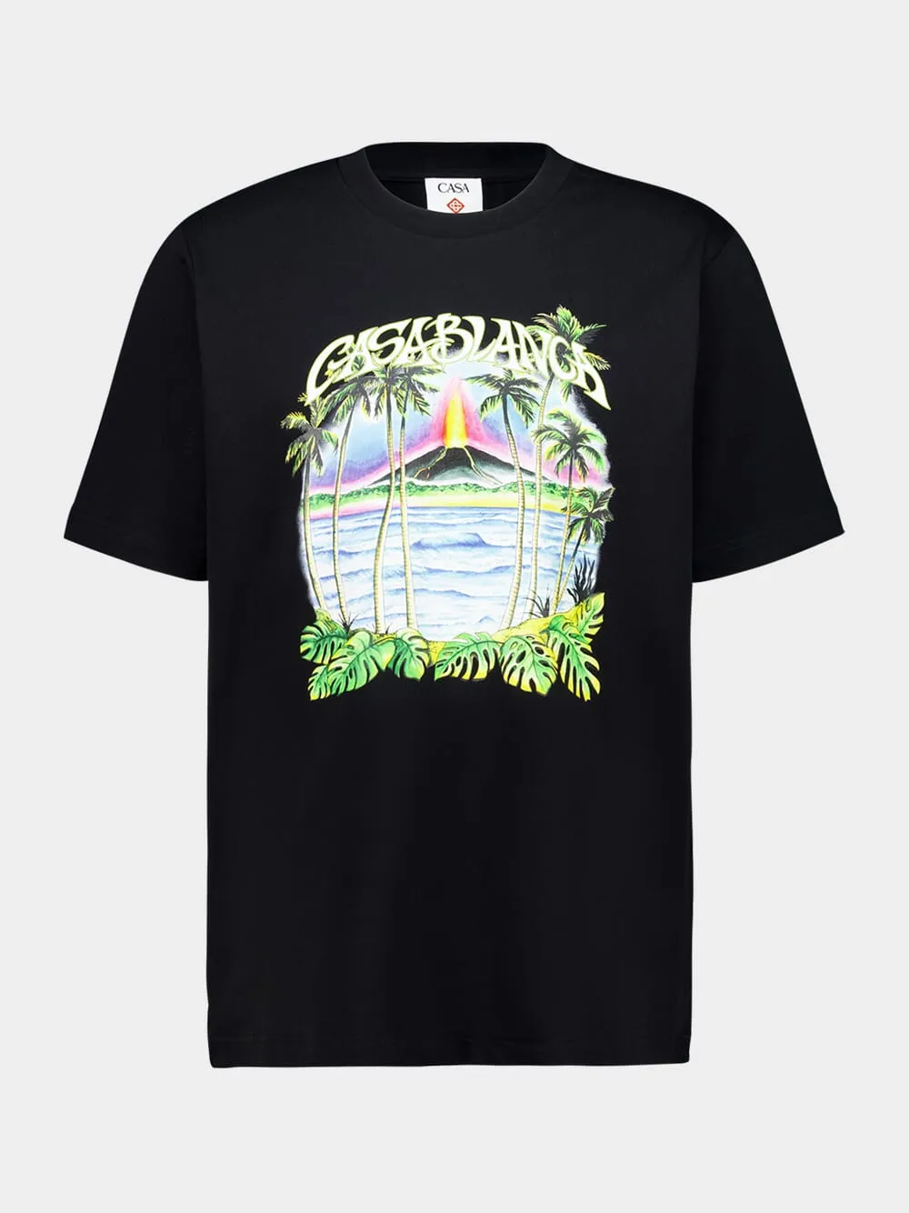 Black Volcano Classic T-Shirt sold by Fashion Clinic